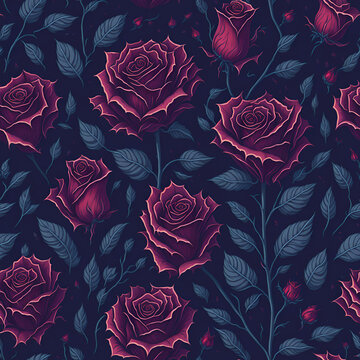Enchanting Scarlet Roses!