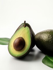 realistic 3d fruit avocado