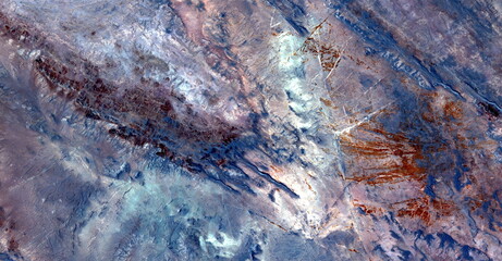 abstract photography of the deserts of Africa from the air. aerial view of desert landscapes,...
