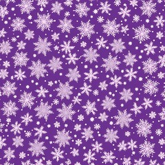 Background with snowflakes – Card for winter season – Generative AI