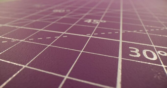 Graph paper background with red lines and degrees. Construction engineering drawing paper concept
