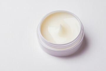 cosmetic branding concept  cream bottle, beautiful cosmetic packaging product and blank space for text or for mockup