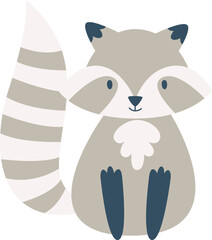 Raccoon Sitting Animal