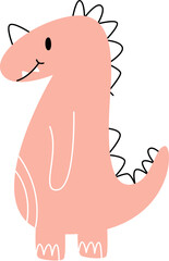 Cute Childish Dinosaur