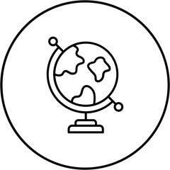 World Globe Icon