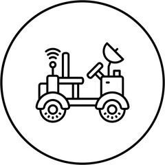 Moon Rover Icon
