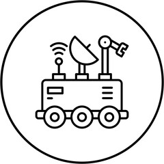 Mars Rover Icon