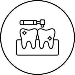 Dental Cleaning Icon