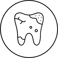 Dental Caries Icon