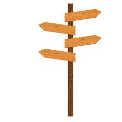 Direction Wood Board