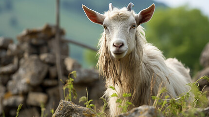 Obraz premium A close-up photograph of a Red-eared Slider turtle against a white background.