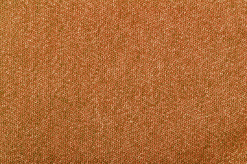Fototapeta premium brown color jeans texture, factory fabric on white background