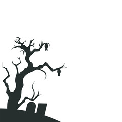 Halloween Tree Corner