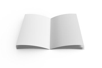 Digital png illustration of opened notebook on transparent background