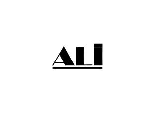 Ali name tag image download