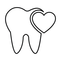 Tooth Heart Icon