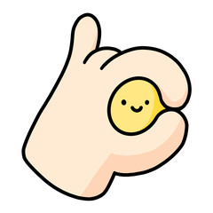 child hand