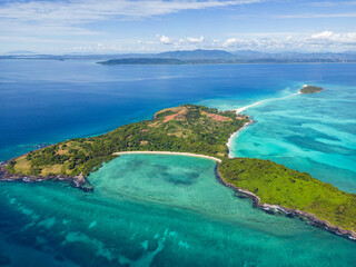 The beautiful islands of Madagascar Nosy Iranja - Near Nosy Be,