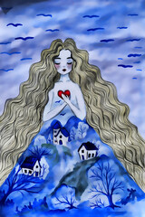 the goddess of winter loves