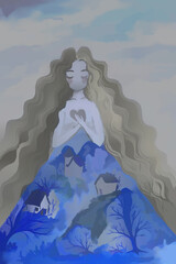 the goddess of winter loves
