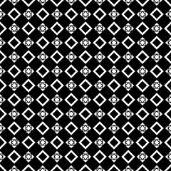 Rhombuses, triangles background. Seamless surface pattern design with diamonds ornament. Checks wallpaper. Ethnic mosaic motif. Digital paper for textile print, page fill, web designing. Vector art.