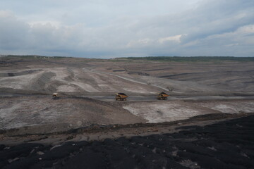 mine, coal, atmosphere in a coal mine
