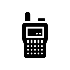 walkie talkie glyph icon