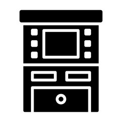 atm glyph icon