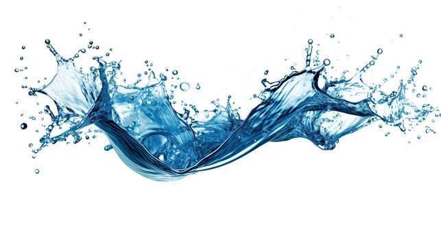 water splash element transparent background