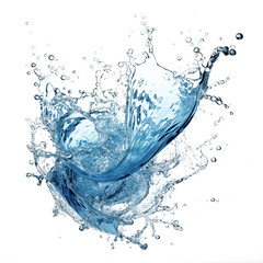 water splash element transparent background
