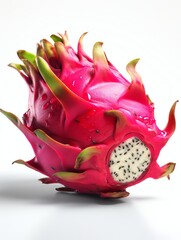 Obraz premium realistic fruits in white background