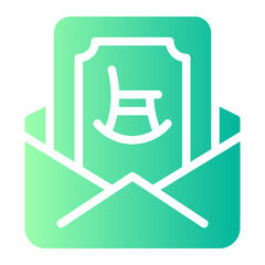 paycheck gradient icon