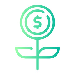 invest gradient icon