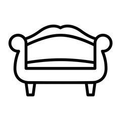 Couch, Settee, Lounge, Seating, Upholstered furniture icon
