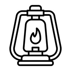 Lamp, Light, Illuminator, Lantern light, Portable light icon