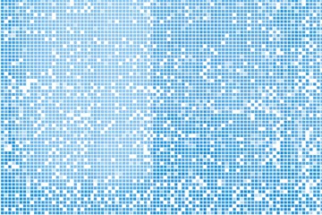 Abstract blue square background. pattern texture with copy space. Generative AI