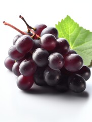 Fototapeta premium realistic fruits in white background