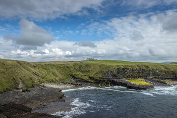 Mullaghmore, Ireland - July 16 2023 "The Wild Atlantic Way trip in the North West part of Ireland"