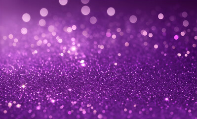 Sparkling Purple Glitter Background