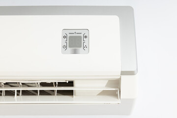 Air conditioner, modern apartments accessories in summer season