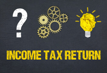income tax return	