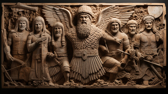 Mythical Pantheon: Depictions of Sumerian Deities