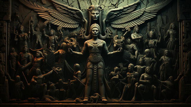 Mythical Pantheon: Depictions of Sumerian Deities