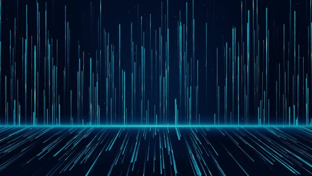 Digital HUD grid cyber space data network connections. Transfer hi speed internet, Future technology background. product promotion, corporate promotion. matrix iot. CPU processing big data flow 4K 3D