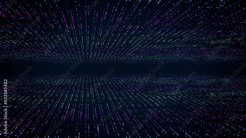 Poster digital hud grid cyber space data network connections. transfer hi speed internet, future technology