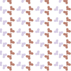 Digital png illustration of pink hearts on transparent background