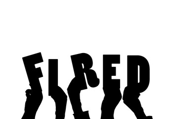 Digital png illustration of hands holding fired text on transparent background