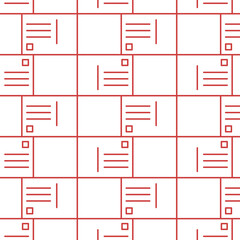 Digital png illustration of red pattern on transparent background