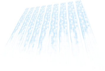 Digital png illustration of binary system on transparent background