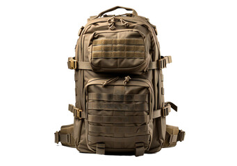 Backpack on Transparent Background